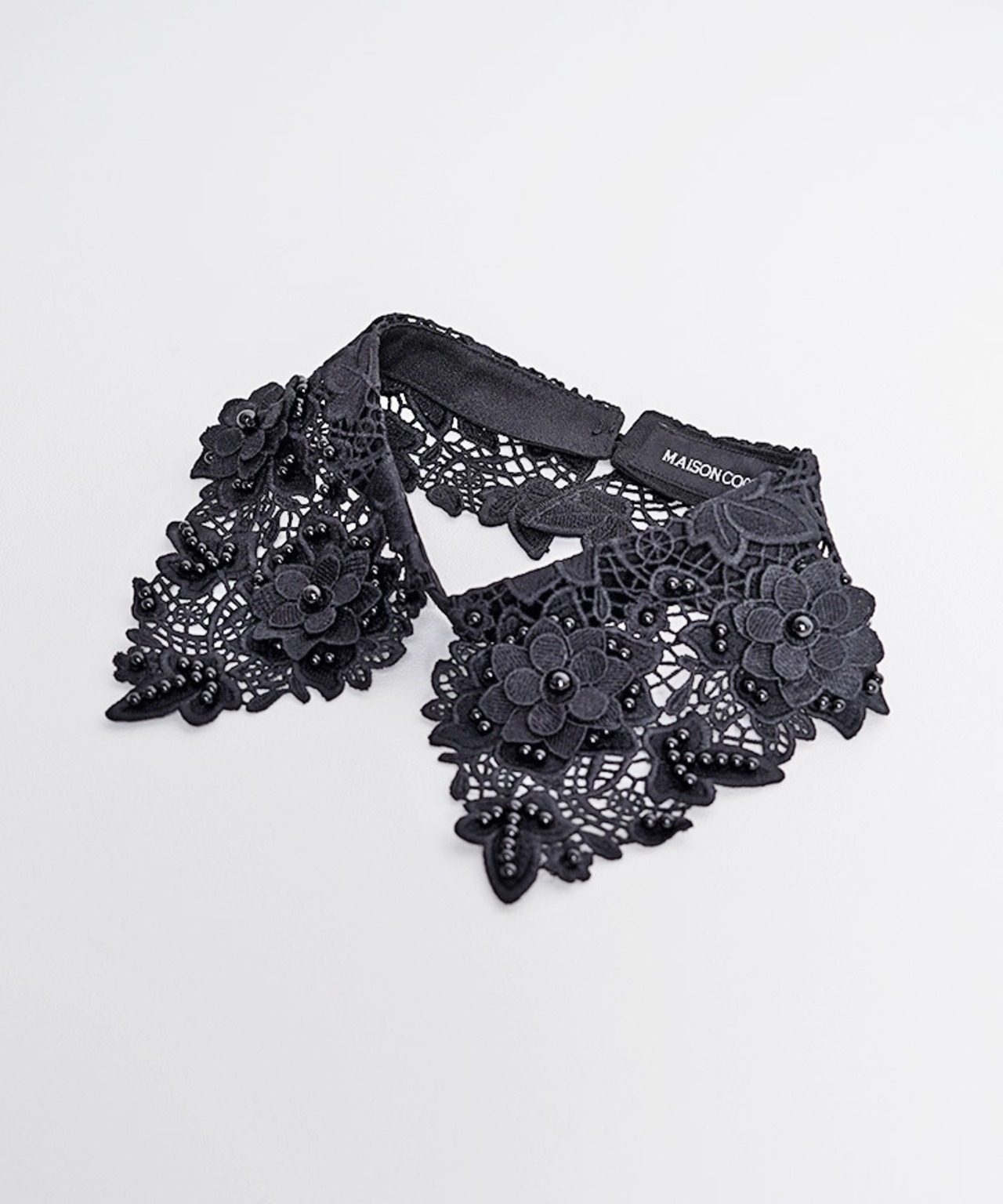 【直営限定ITEM】パール×フラワーレースフェイクカラー (GREEN)　CQ-48506H