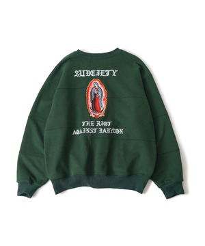 SUBCIETY / サブサエティ / PATCH WORK SWEAT / 109-31047