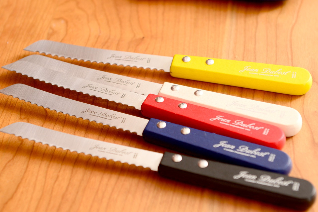 ジャンデュボ　ウッドハンドル　ミニブレッドナイフ