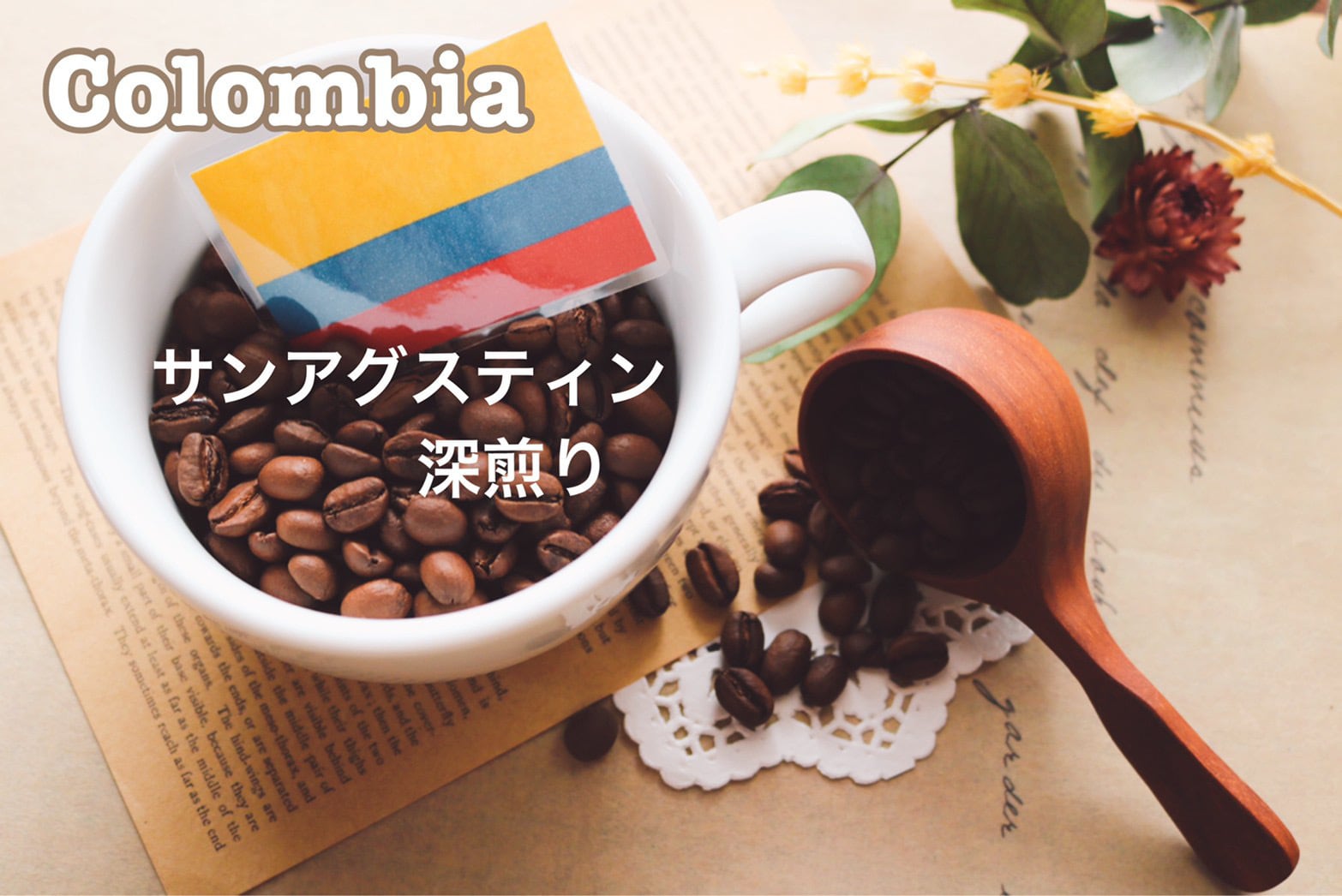Columbia』ウィラ SUP サンアグスティン【深煎り】100g | 自家焙煎
