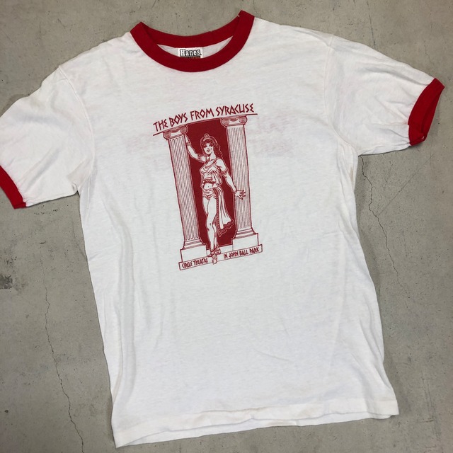 1980'S HANES RINGER T-SHIRT