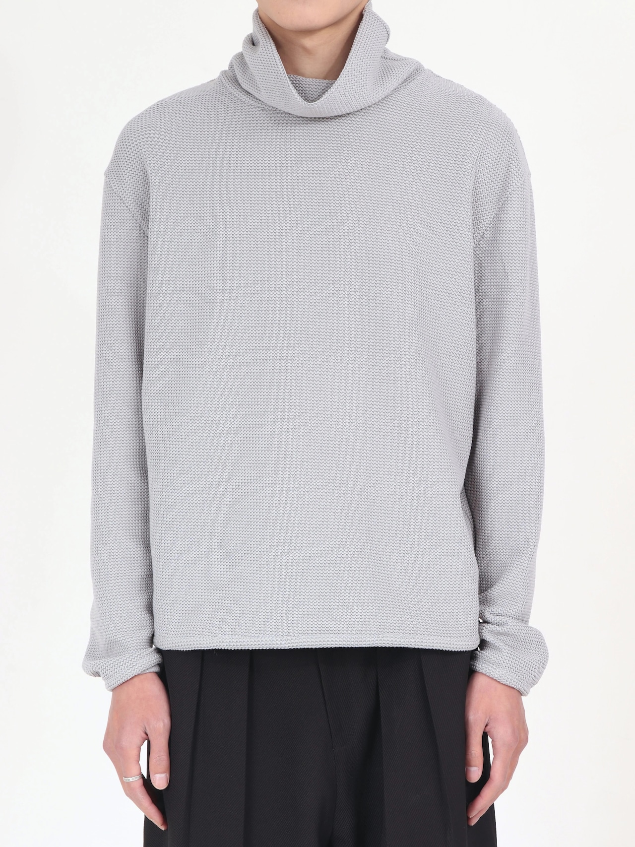 Nothingnoth 24SS Turtle-neck Rib Knit