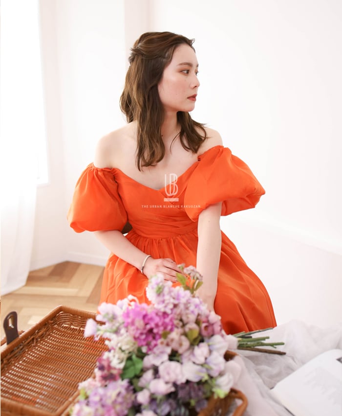 THE URBAN BLANCHE ORIGINAL 】Pumpkin dress courge ウエディング