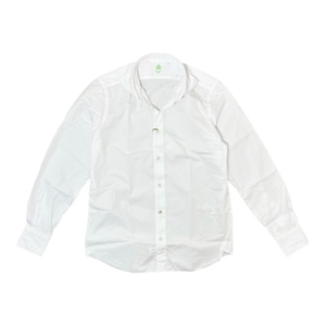 FINAMORE(フィナモレ)  Cotton  Poplin Shirt"SIMONE"/WHITE