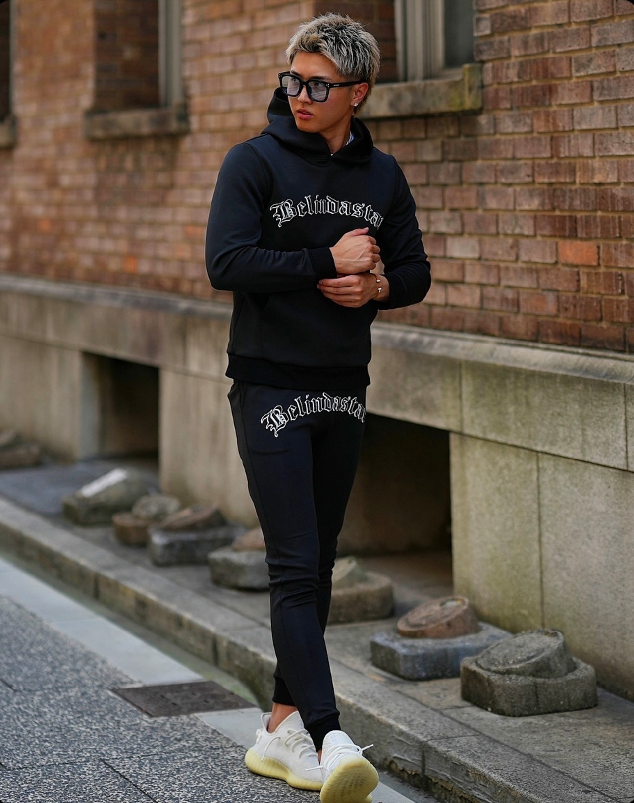 LUXURY STRETCH STONE PANTS【NSP24004】