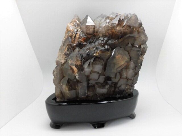 【送料無料】【高品質】約17kg 特大ブラジル産ジャカレー水晶（アリゲータークオーツ）　no.5