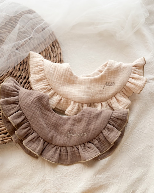 ふんわりフリル 360°スタイ【全6色】単品 ふんわりフリル 360°スタイ【全6色】単品