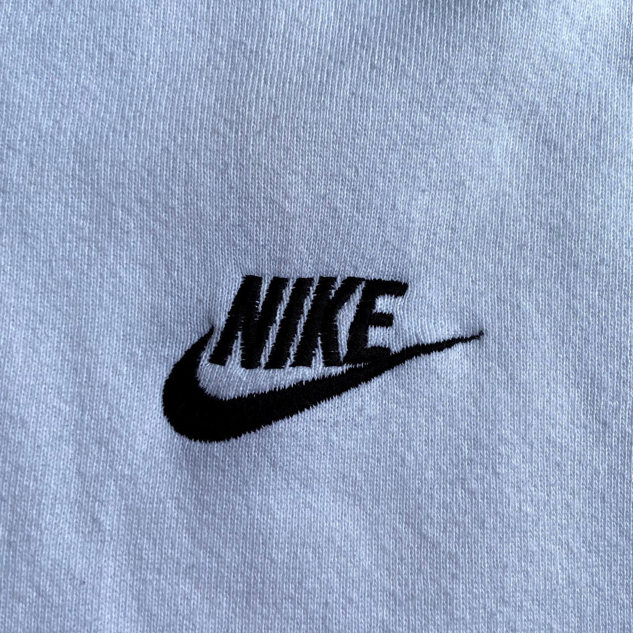 90s Nike 霜降り スウェット 刺繍ロゴ スウォッシュ Lサイズ