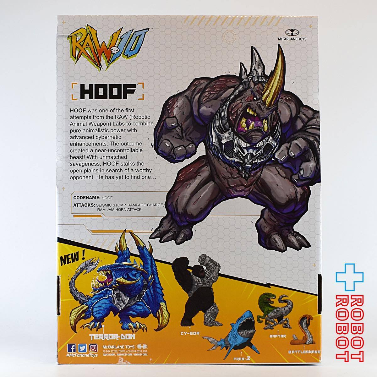 RAW10 HOOF マクファーレントイズ フィギュア 2021 マクファーレントイズ RAW10 フーフ フィギュア