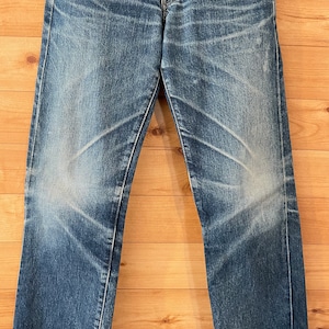 【LEVI'S】502xx 復刻 赤耳 ビッグE ギャラ入り 隠しリベット TALONジップ ヒゲ ハチノス W27