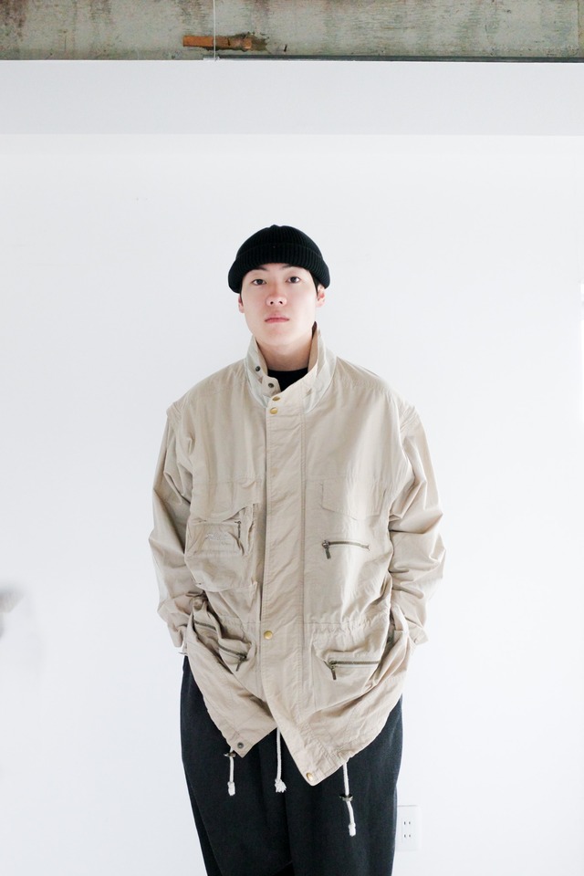 【1980s】"Germany, Detachable Sleeve"Europe Shell Jacket  / 5-398