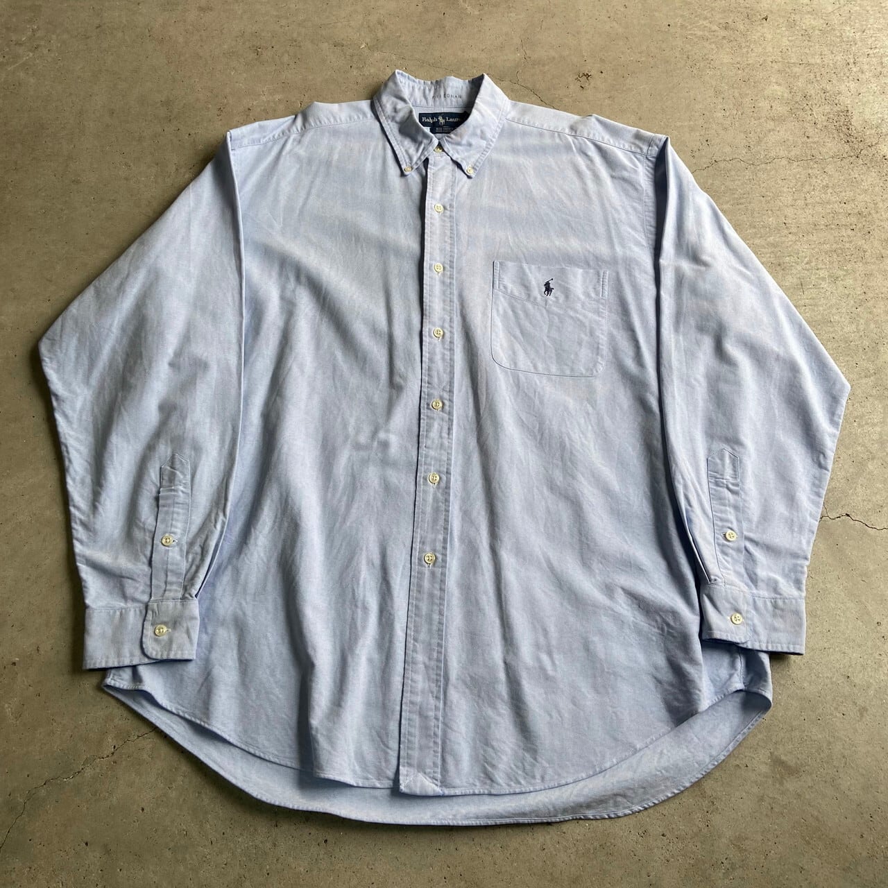 ビッグサイズ RALPH LAUREN ラルフローレン Big Shirt 長袖 ボタン