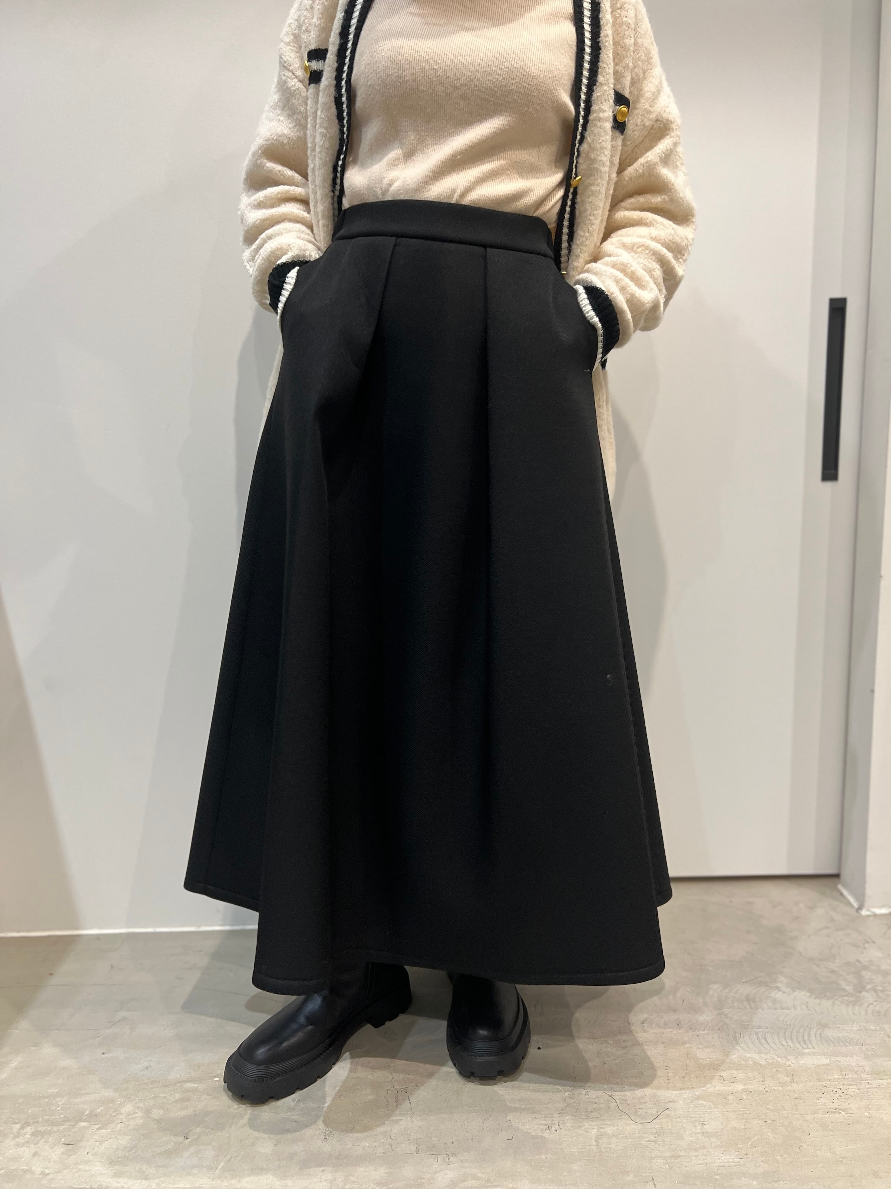 【PASSIONE】ボンディングフレアスカート 536649