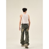 VIBE ストリート ヴィンテージ デニムパンツP188