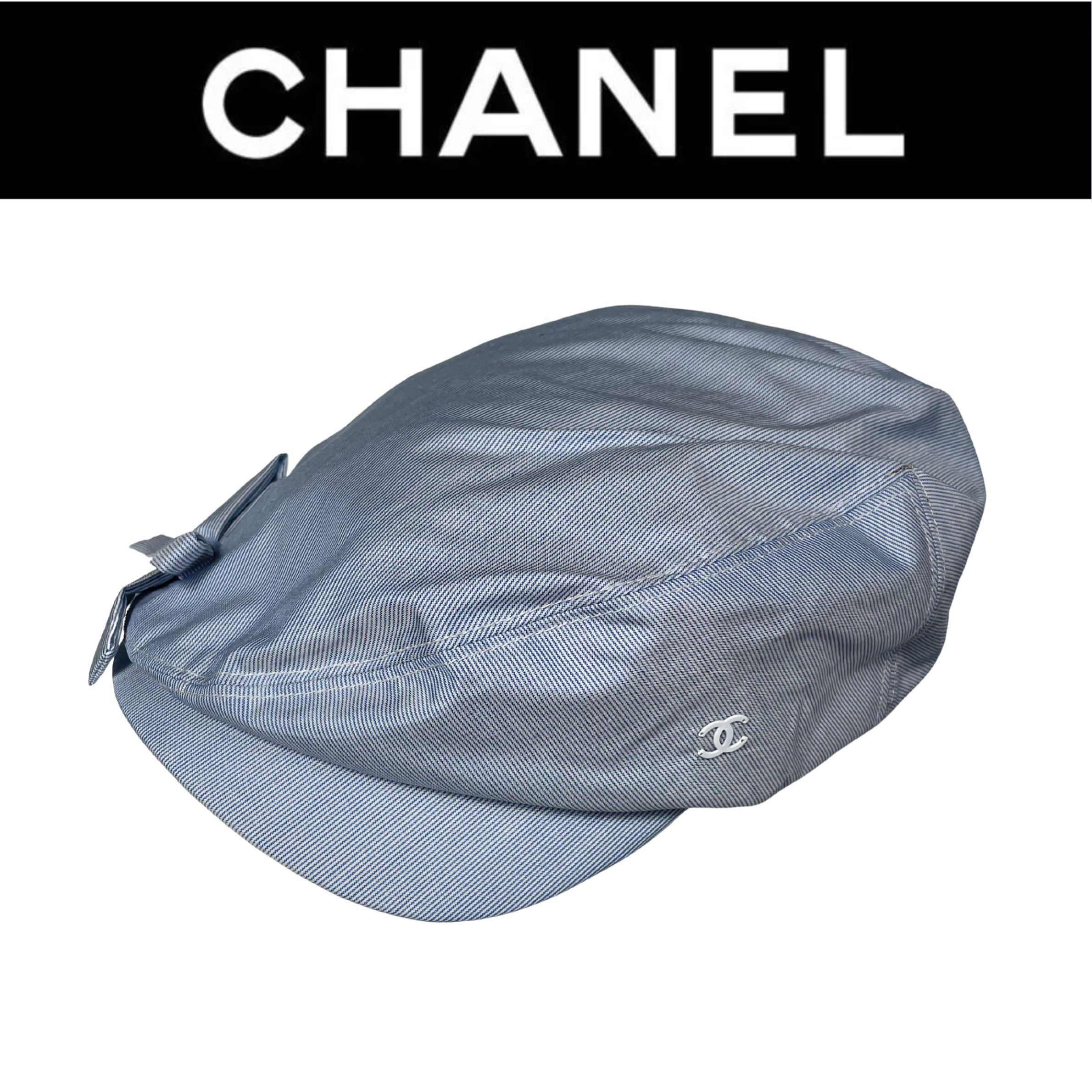 CHANEL シャネル ツイード キャスケット 帽子 57 ヴィンテージ CHANEL シャネル ツイード キャスケット 帽子 57 ヴィンテージ