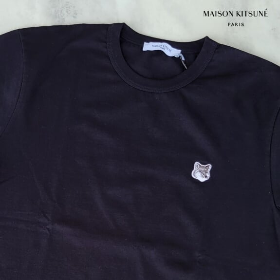 メゾンキツネ  maisonkitsune Tシャツ グレー メンズ