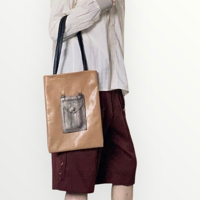 ZOZOTTE patchwork leather totebag／パッチワークレザートートバッグ