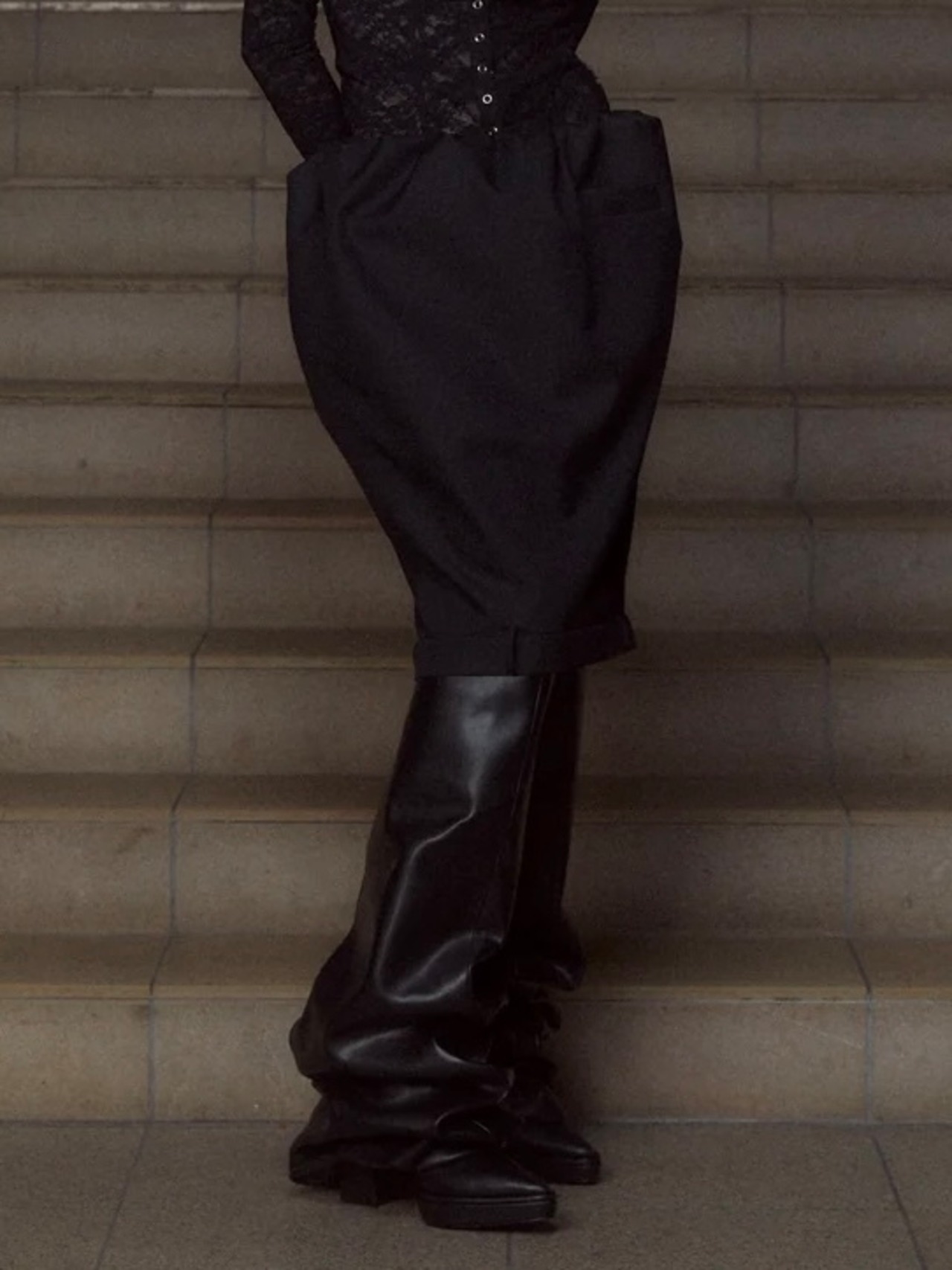 【26AW | WOWEN】POOLDE プールデ / トップス, スカート / Tailored Tulip Piece　PLD-26AW-SK03 - 2