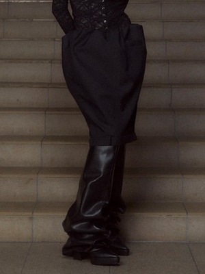 【26AW | WOWEN】POOLDE プールデ / トップス, スカート / Tailored Tulip Piece　PLD-26AW-SK03