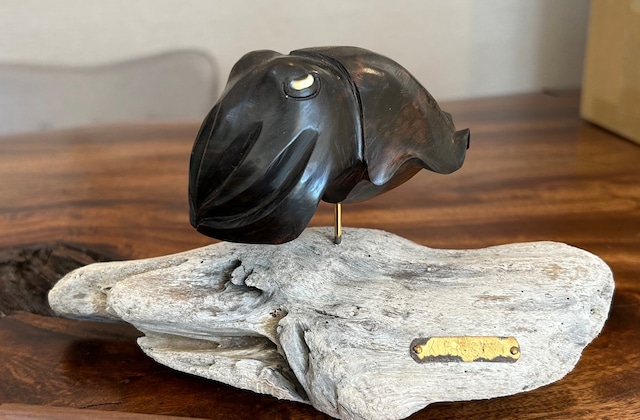 黒檀クブシミオブジェ