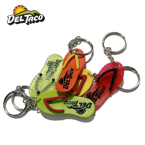 DEL TACO Flip Flop Keychains　デルタコ オフィシャル ビーチサンダル キーチェーン【dlc002-all】