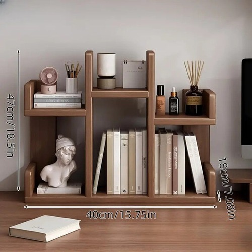 本棚 木製 デスク収納 木製 小物収納 書類収納 幅40cm ディスプレイラック 収納棚 ヴィンテージ 北欧