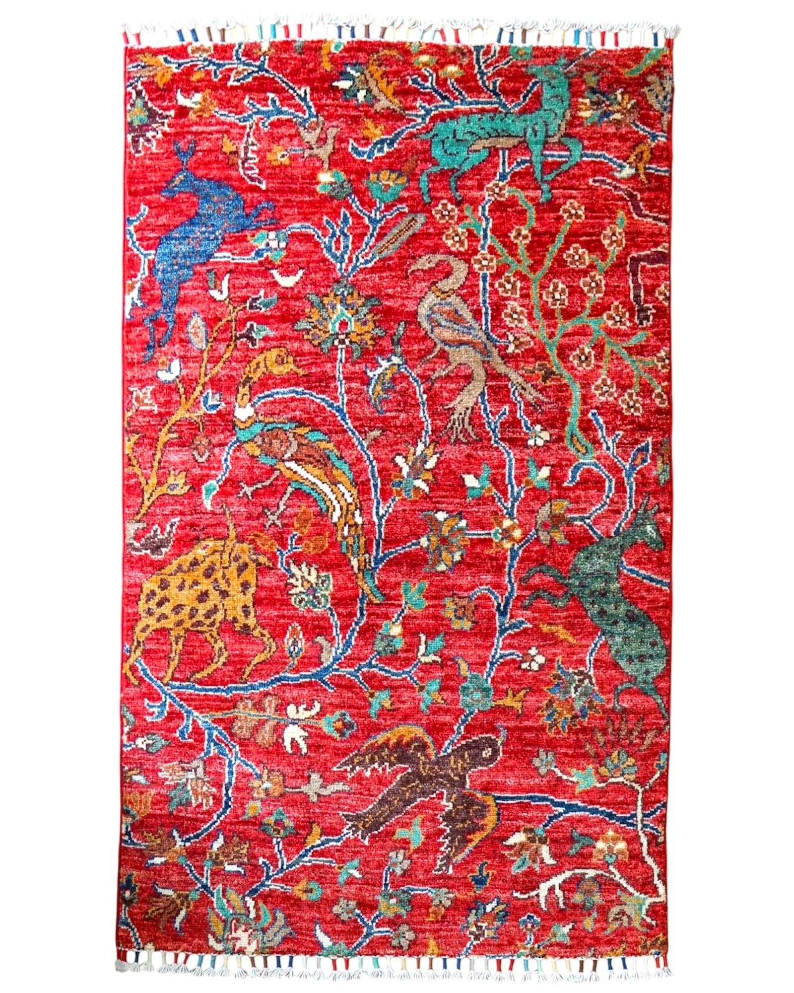 オールド ペルシャ手織り絨毯 カシュガイ族 157×108cm｜トライバルラグ