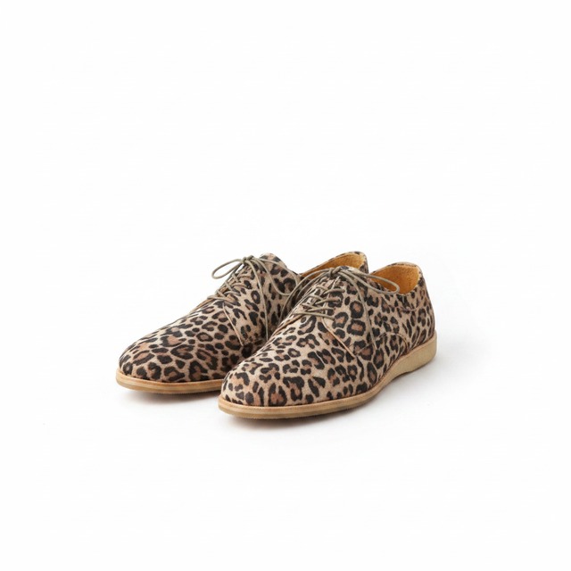 LAYERED BLUCHER (LEOPARD)