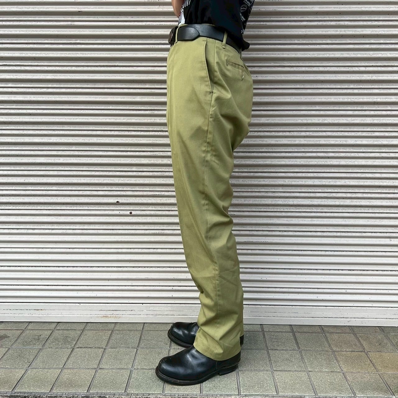 60s〜 USA製 Boy Scouts ボウイスカウト スラックスパンツ カーキ