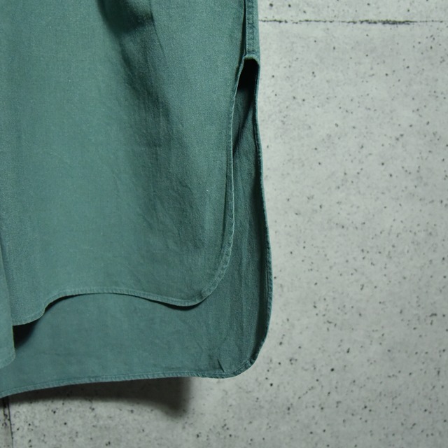 Swiss Army Pullover Long Shirt スイス軍 プルオーバー ロングシャツ グランパシャツ | mark & collars  (マークアンドカラーズ)