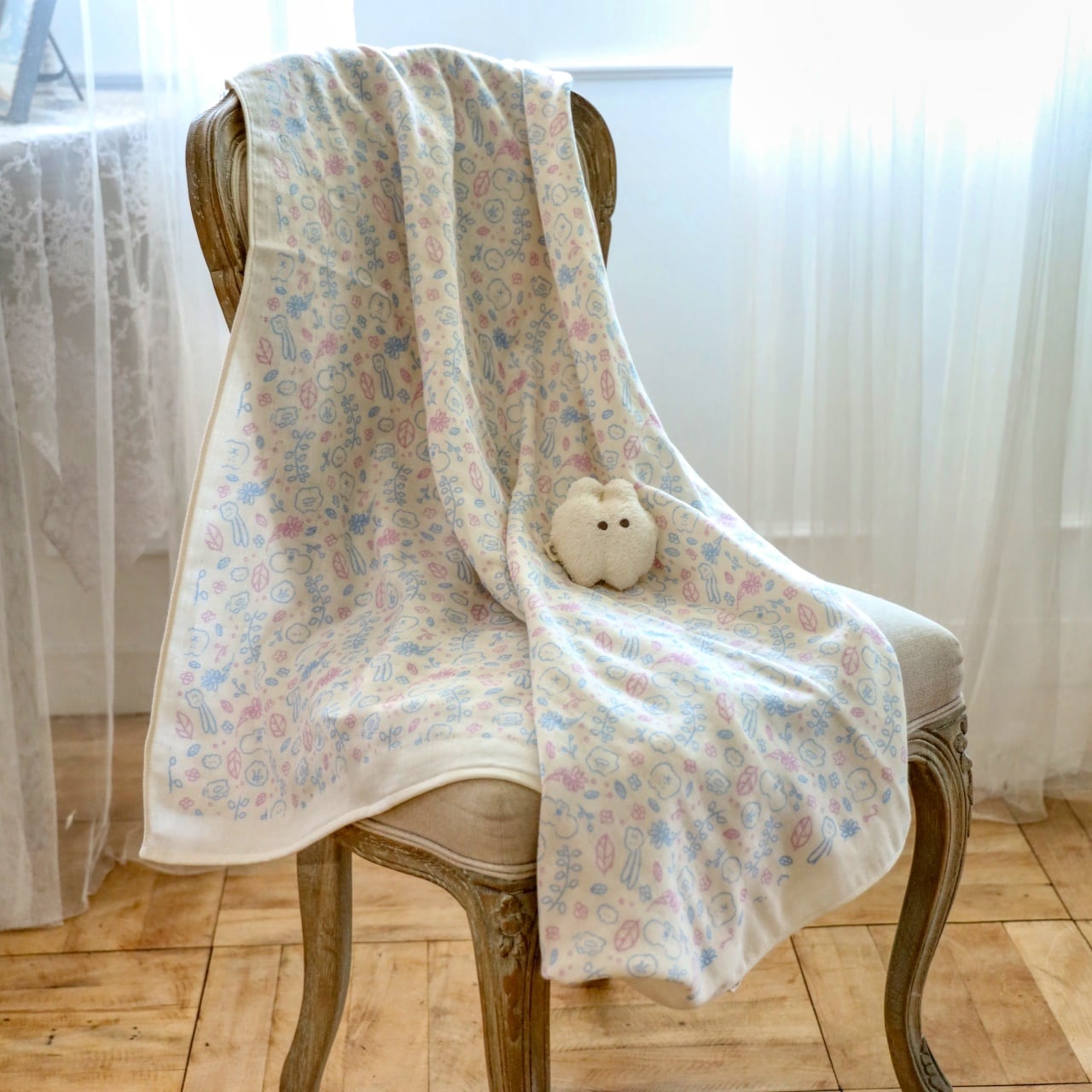 ボタニカルブランケット(MKB-006)*mokmok chan baby