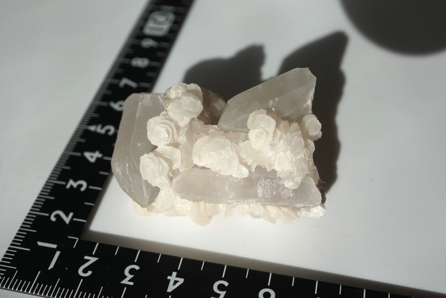 内モンゴル産クォーツ/カルサイト Quartz/Calcite 1556