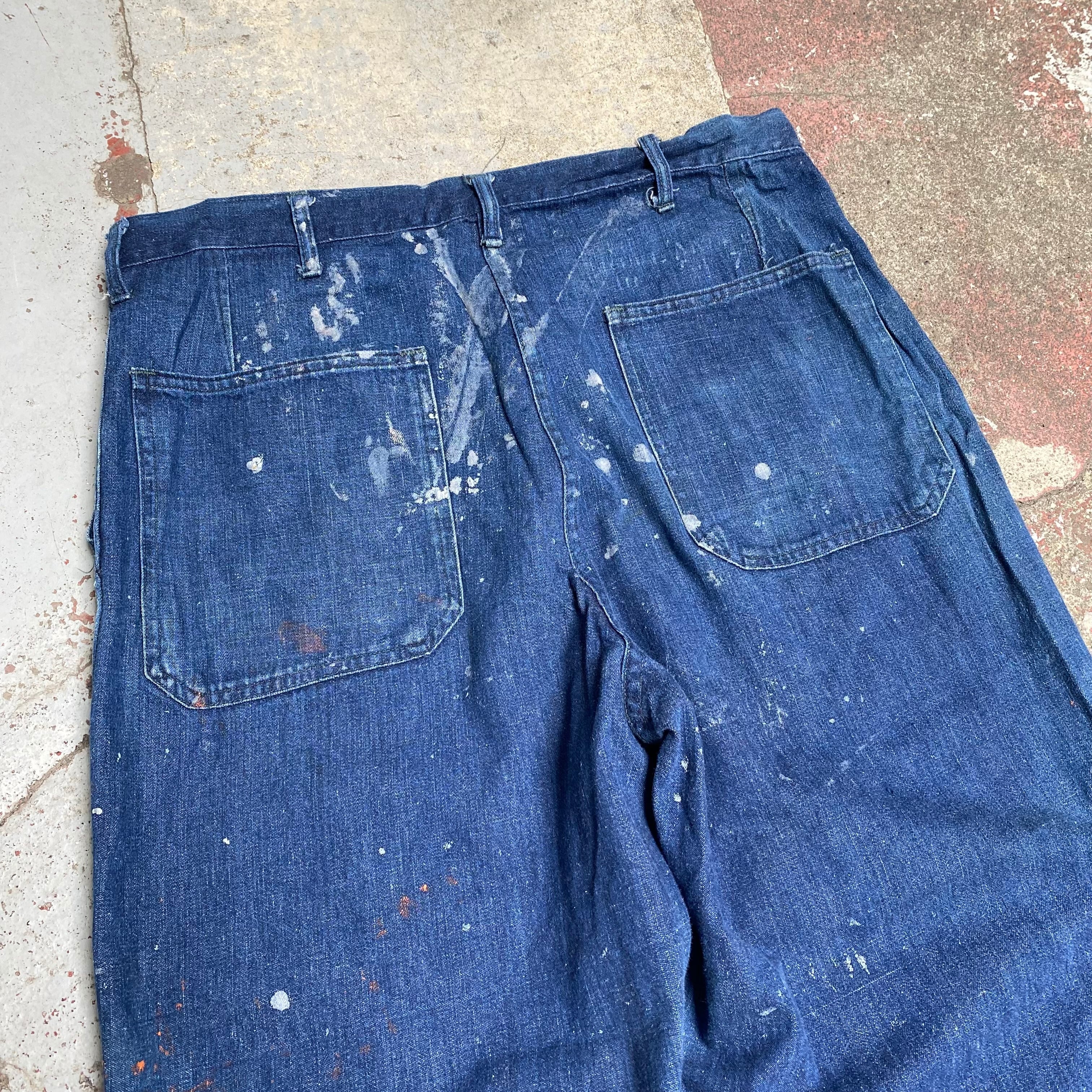角ポケ】40's US NAVY M-45 Denim Baker Pant | 下北沢SPiKe＆SPiCe