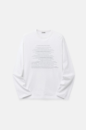 [COOR][WOMEN] Printed Long Sleeve T-Shirt (White) 正規品 韓国ブランド 韓国通販 韓国代行 韓国ファッション クール クーア クアー 日本 店舗