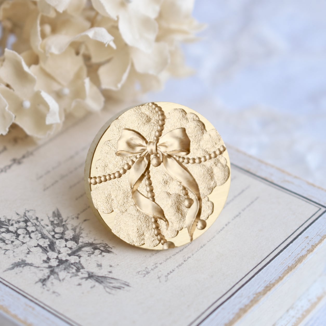 【SELECT】Wax Seal Stamp Dreamy Ribbon【ヘッドのみ】