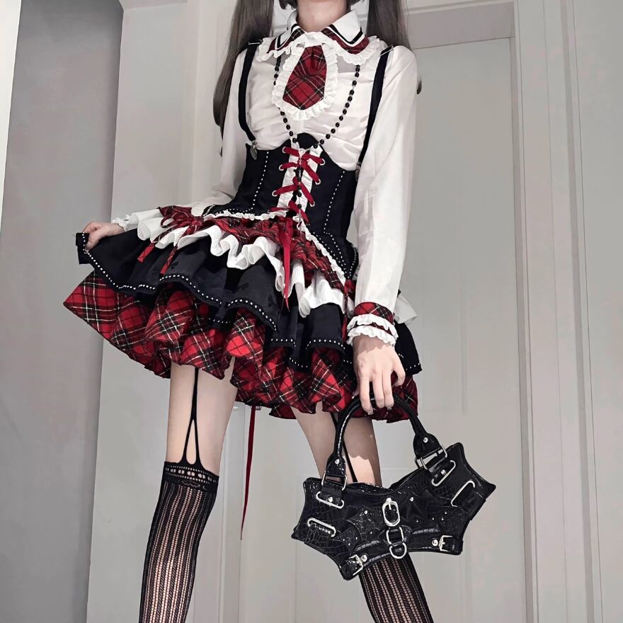 みんじょん様　ジョリーウィンターホリデー　レイニーデイズ　コスとハンガーのみ Shirring Babydoll JSK (2024) by Baby, the Stars Shine Bright