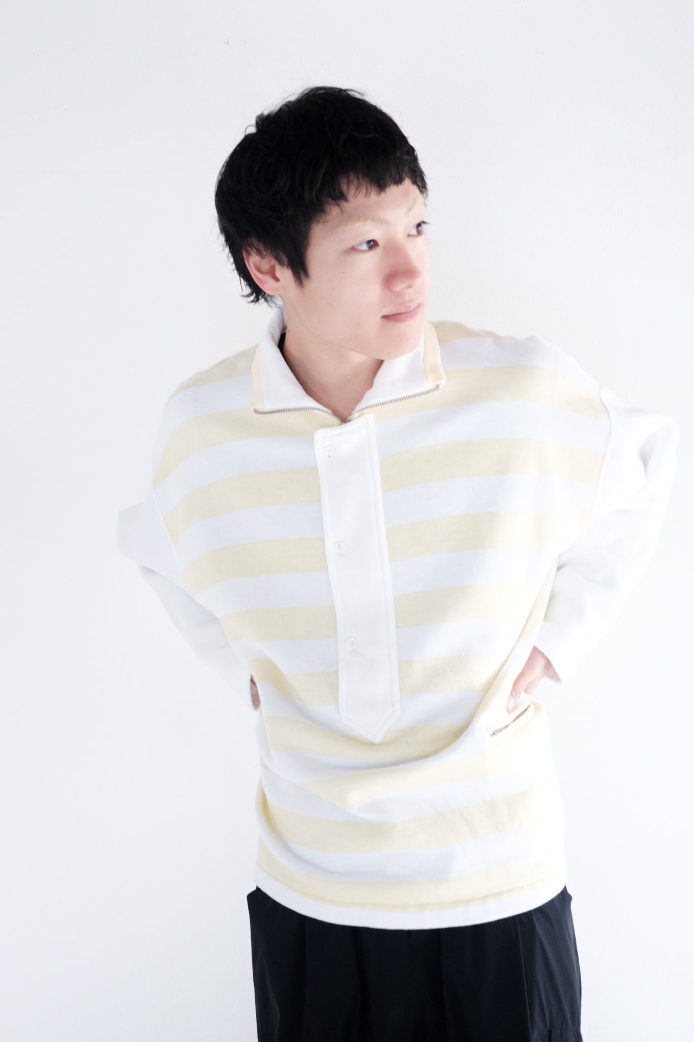 【1990s】"Unusual Design " Europe Cotton Sweat Shirt / 5-429