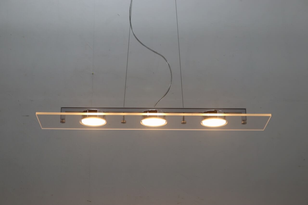 商談中 yamagiwa ヤマギワ 325F-066C P-FLAT 3灯 LED 吊り下げ