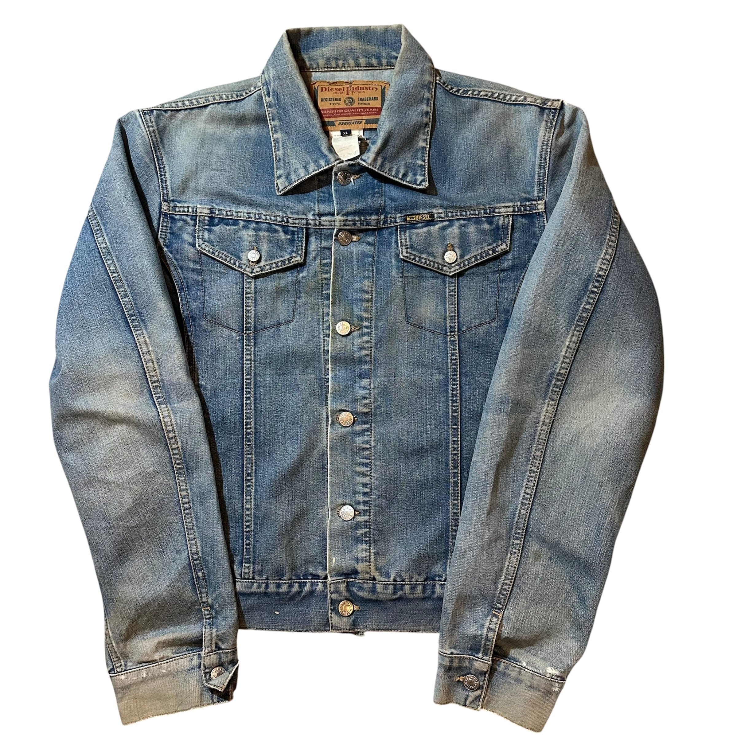 F287】80s〜 DIESEL denim jacket / 80年代〜 ディーゼル デニム