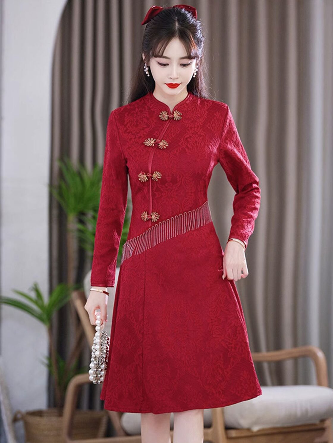 最終値下げ赤レッド ドレスワンピース 最終値下げ?Chesty?大人気完売  