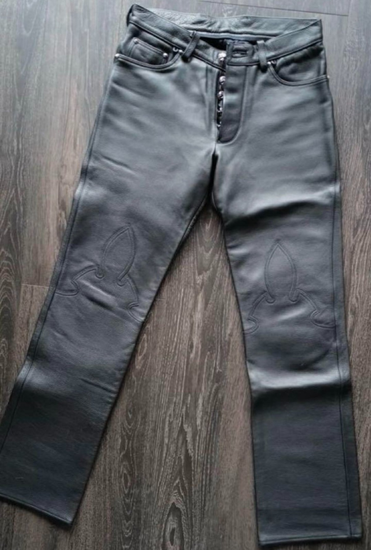 CHROME HEARTS クロムハーツ レザーパンツ | chromehearts
