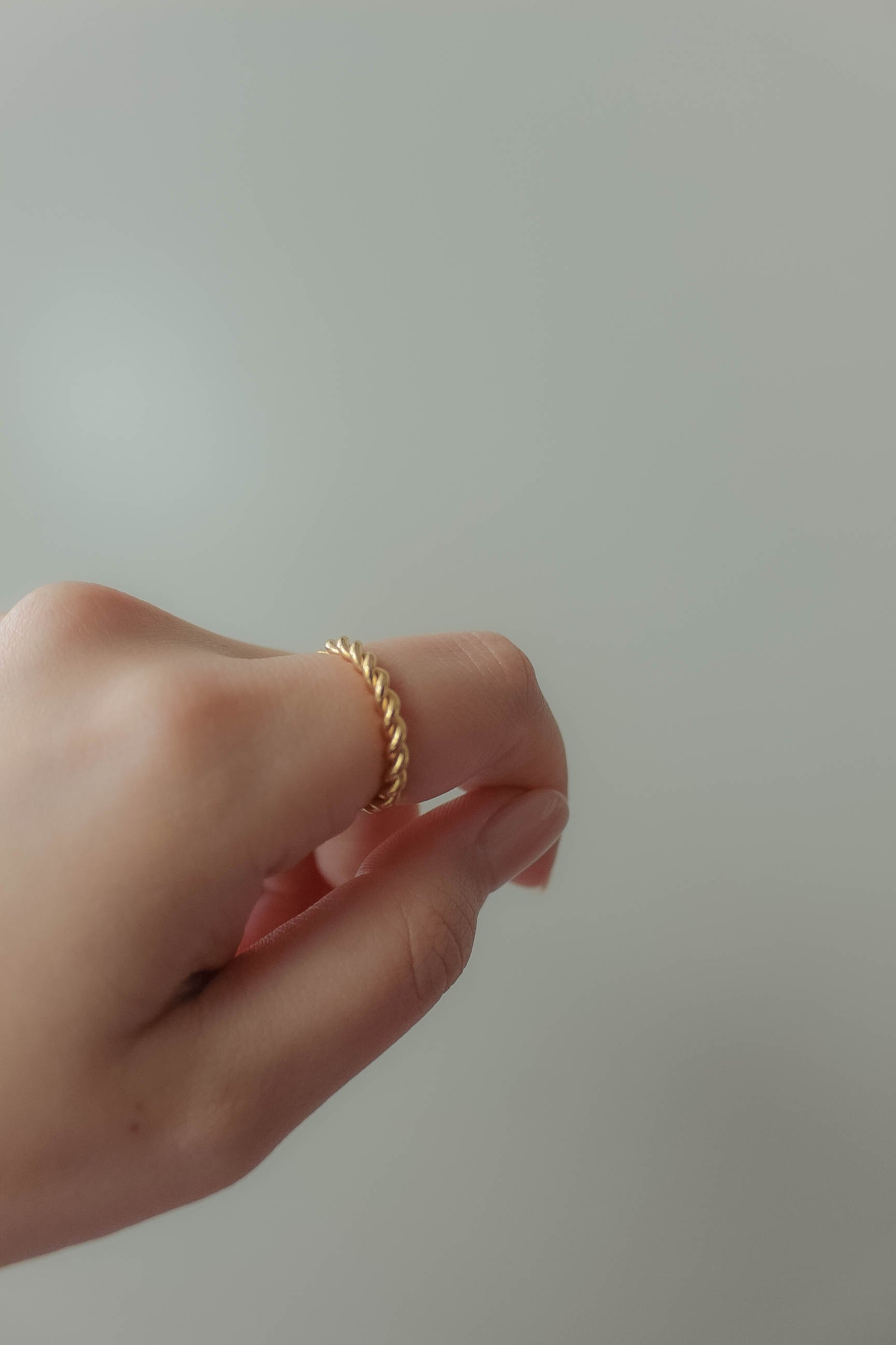 Rope Ring | ebine(エビネ)|金属アレルギー対応アクセサリー