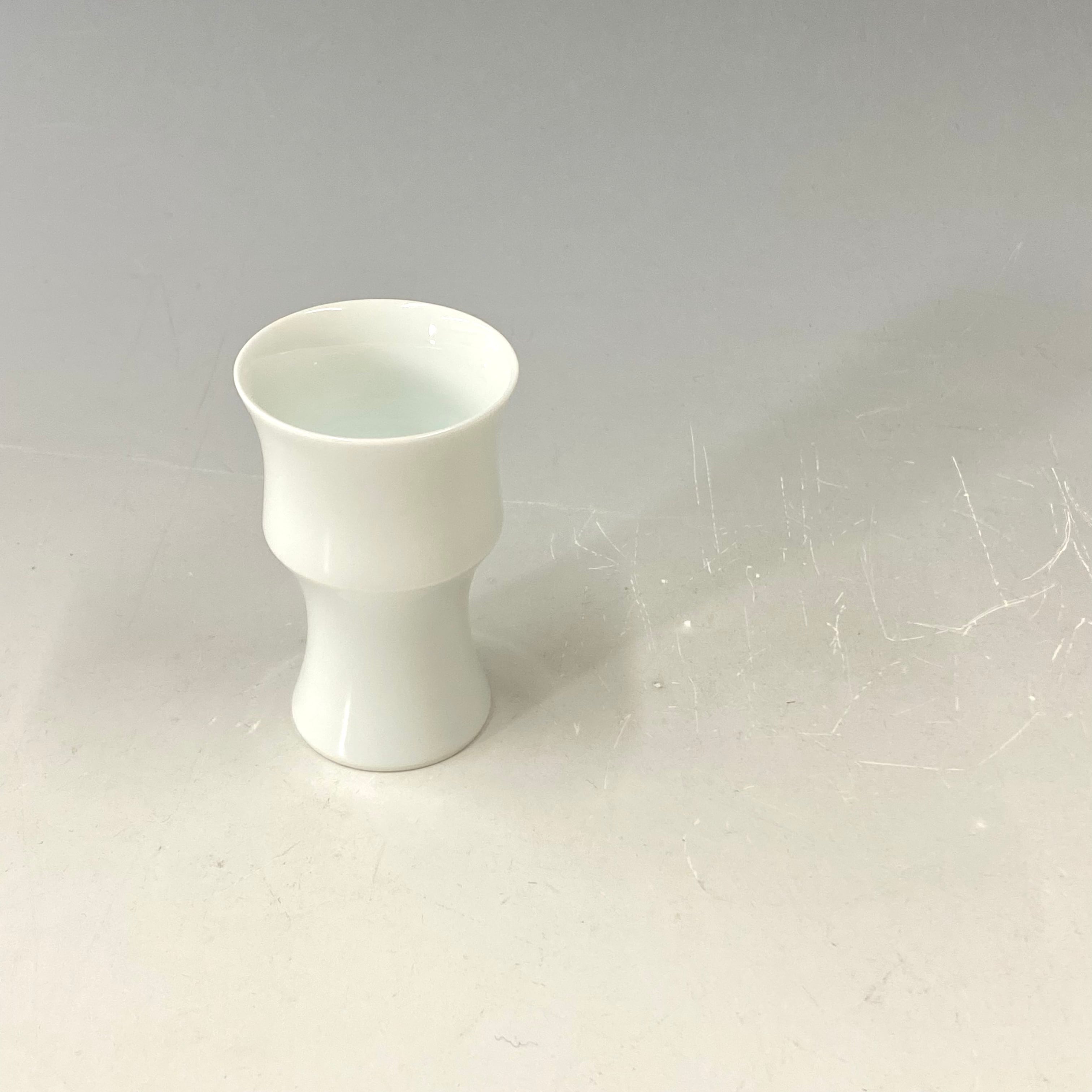 中尾恭純】白磁酒器 | 中仙窯