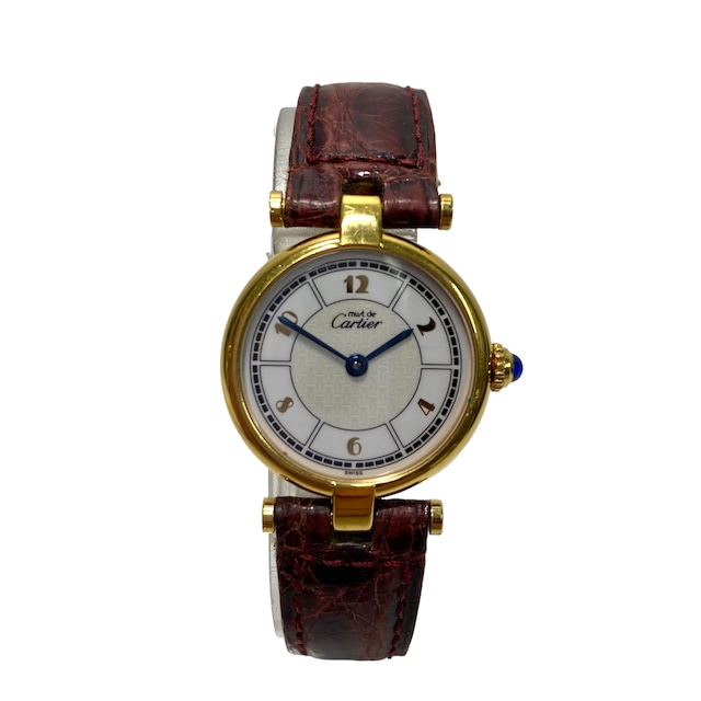 Cartier カルティエ マスト ヴァンドーム クォーツ レディース 腕時計 8603-202211