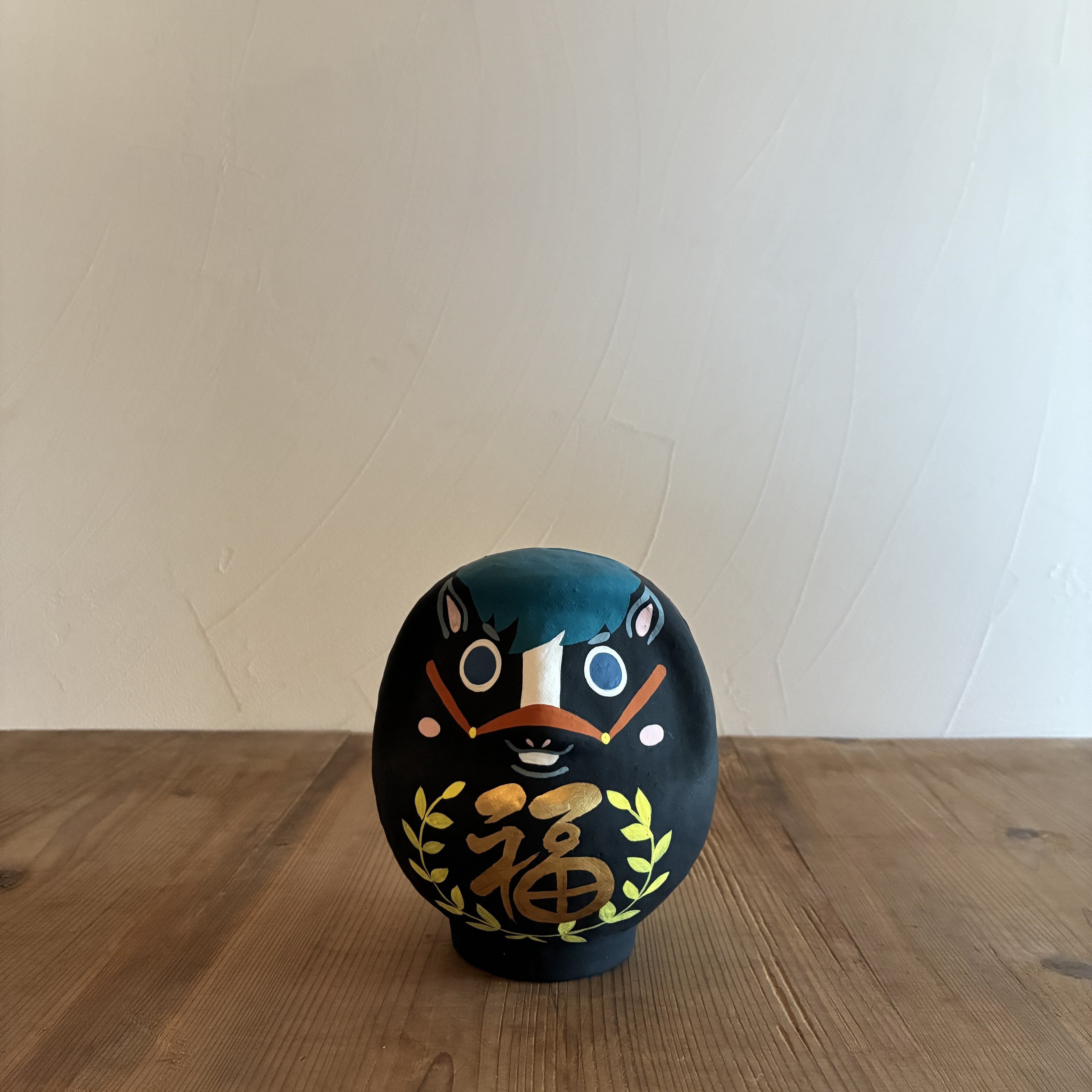 干支だるま 2026 午 黒ver.