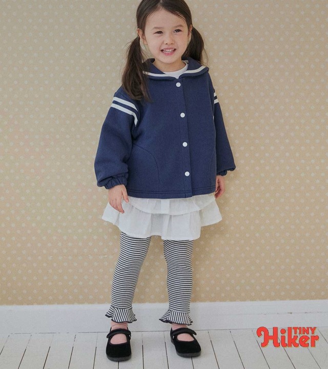 《送料無料》予約:キンダーセーラーカーディガン【TinyHiker】