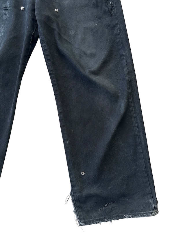 DUMMY KNEE DESTROY DENIM PANTS VINTAGE WASH