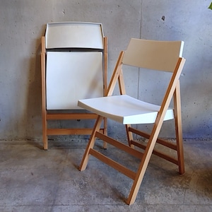 イタリア Buiani 折り畳みチェア 2脚set ASPLUND取扱い 白