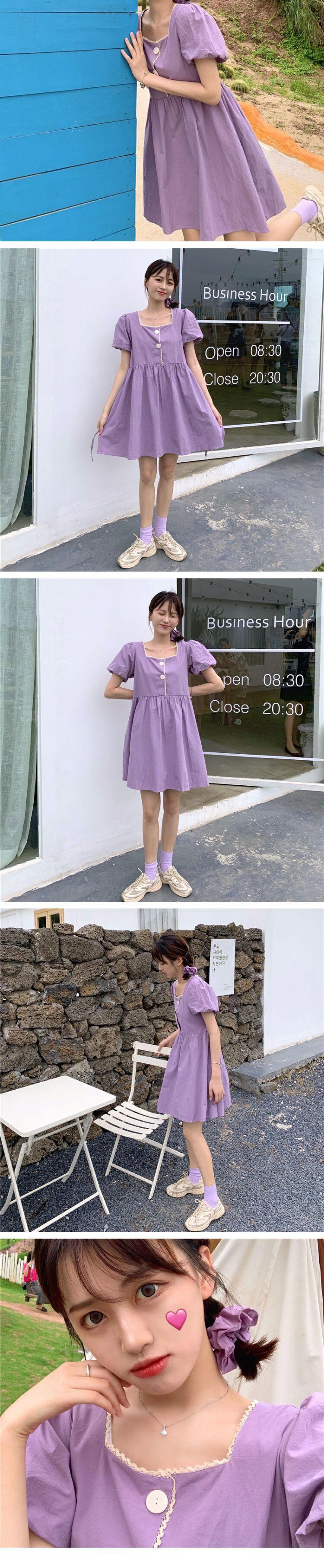 ワンピースレディース夏服スカート スリーブ 大人ガーリー スウィート