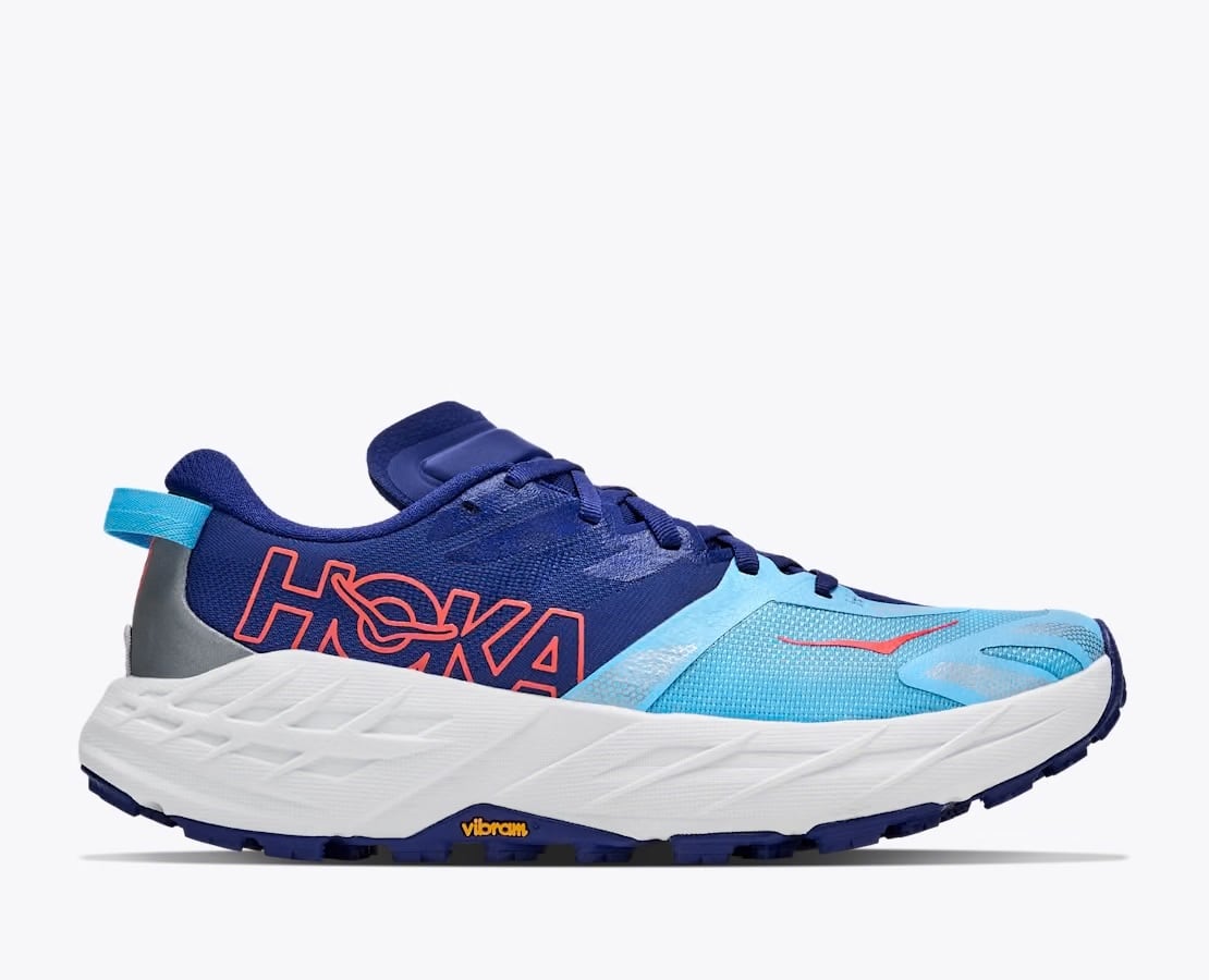 HOKA(ホカ)W SPEEDGOAT 7(スピードゴート 7)-ブルーベリー / コスミック グレー ウィメンズ トレイルランニング シューズ